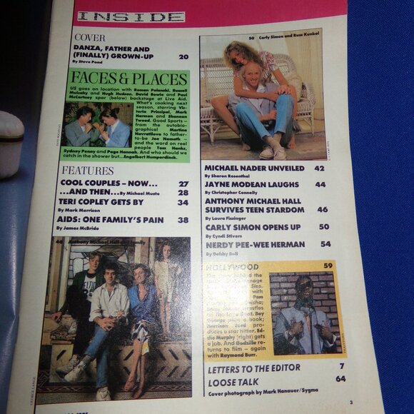 Vintage US Magazine - Tony Danza - August 26 1985 - Vol 3 No 5B - Madonna - Picture 2 of 7